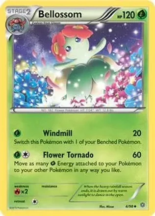 2015 Pokemon XY Ancient Origins #4/98 - Bellossom