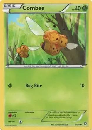 2015 Pokemon XY Ancient Origins #9/98 - ミツハニー