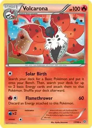 2015 Pokemon XY Ancient Origins #17/98 - ウルガモス