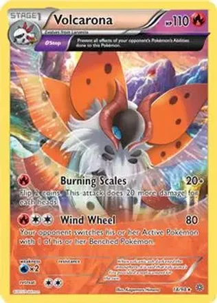 2015 Pokemon XY Ancient Origins #18/98 - ウルガモス