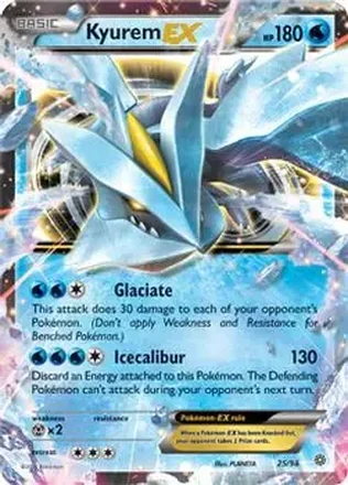 2015 Pokemon XY Ancient Origins #25/98 - キュレム ex