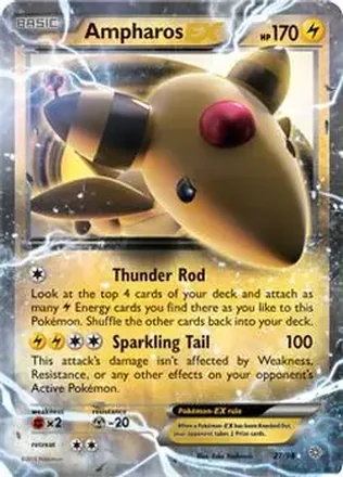 2015 Pokemon XY Ancient Origins #27/98 - Ampharos