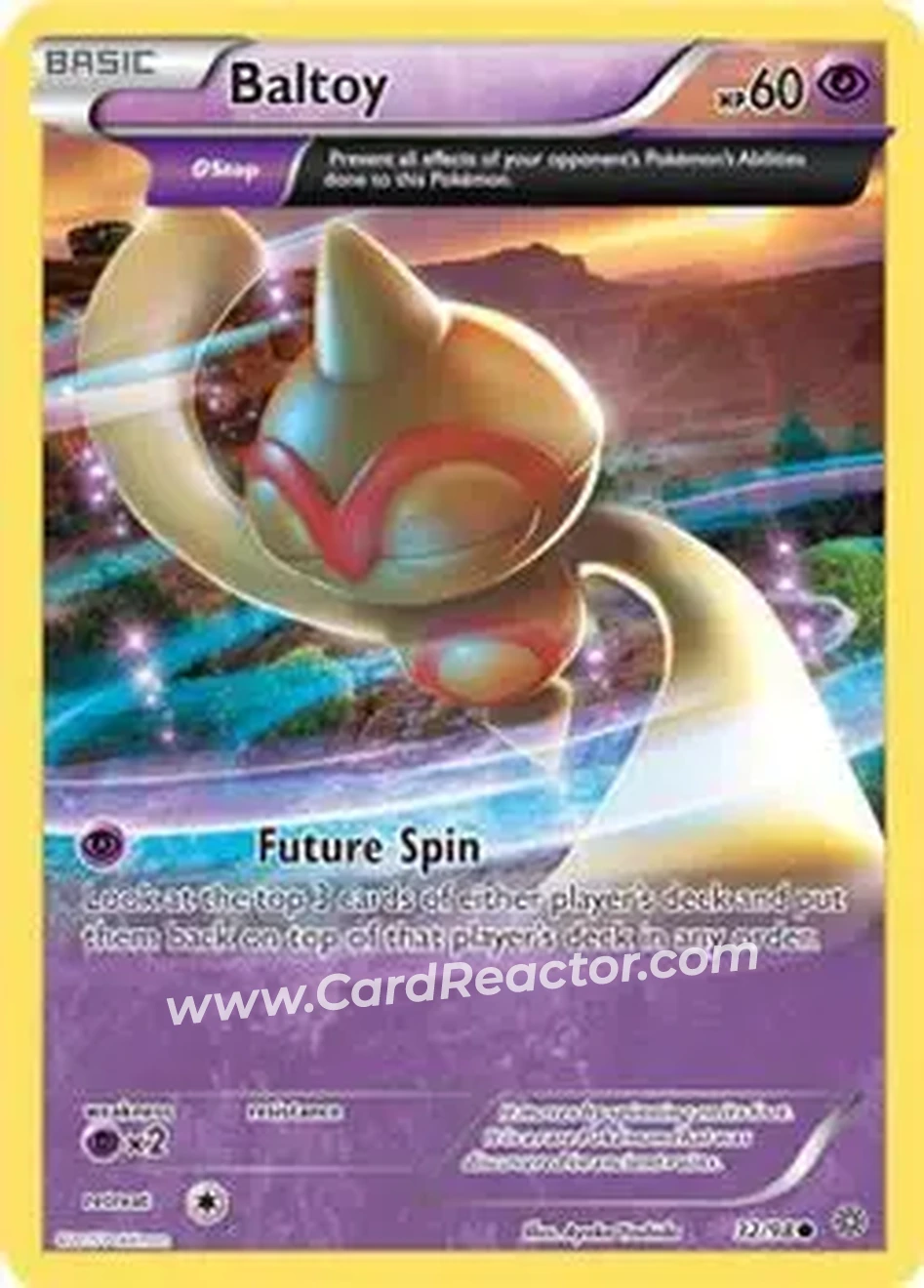 2015 Pokemon XY Ancient Origins #32/98 - Baltoy - Front