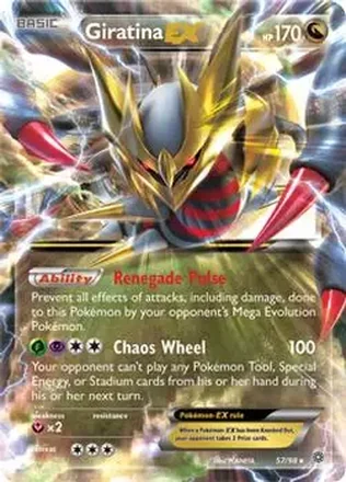 2015 Pokemon XY Ancient Origins feature card