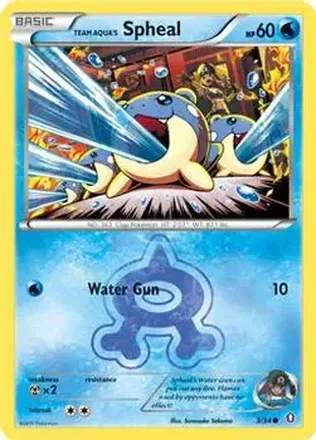 2015 Pokemon XY Double Crisis #3 - Spheal