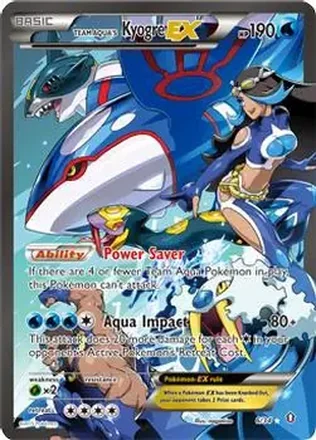 2015 Pokemon XY Double Crisis #6 - Kyogre
