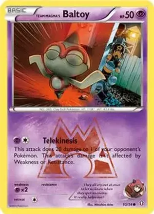 2015 Pokemon XY Double Crisis #10 - Baltoy