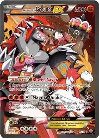 2015 Pokemon XY Double Crisis #15 - Groudon