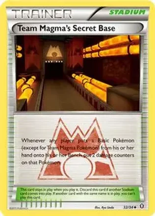 2015 Pokemon XY Double Crisis feature card