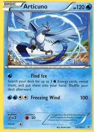 2015 Pokemon XY Roaring Skies #16/108 - Articuno