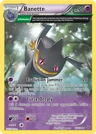 2015 Pokemon XY Roaring Skies #32/108 - Banette