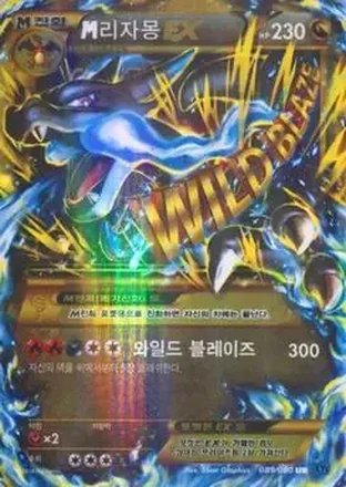 2014 Pokemon Korean XY Wild Blaze #089/080 - Charizard