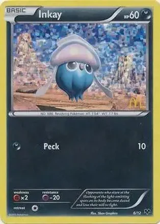 2014 Pokemon McDonald's Collection #6/12 - Inkay