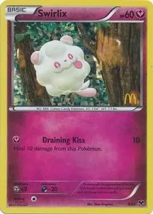 2014 Pokemon McDonald's Collection #9/12 - Swirlix