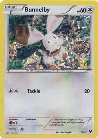 2014 Pokemon McDonald's Collection #10/12 - Bunnelby