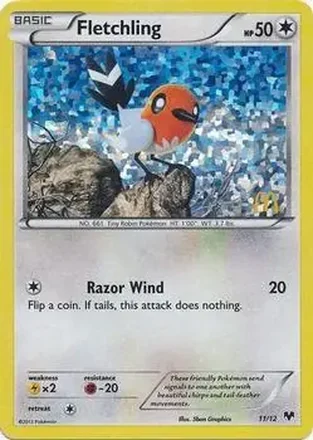 2014 Pokemon McDonald's Collection #11/12 - ヤヤコマ