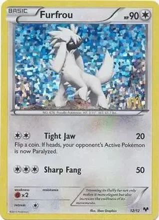 2014 Pokemon McDonald's Collection #12/12 - Furfrou