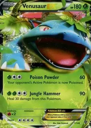 2014 Pokemon XY #1/146 - Venusaur