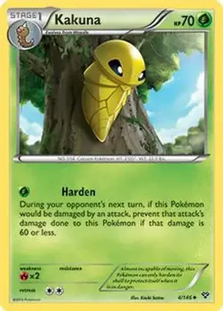 2014 Pokemon XY #4/146 - Kakuna