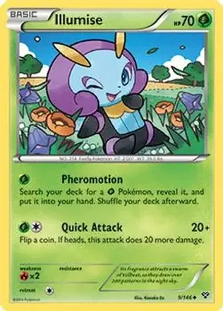 2014 Pokemon XY #9/146 - Illumise