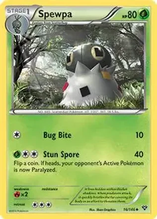 2014 Pokemon XY feature card