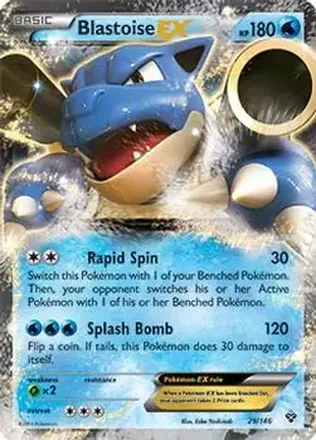 2014 Pokemon XY #29/146 - Blastoise