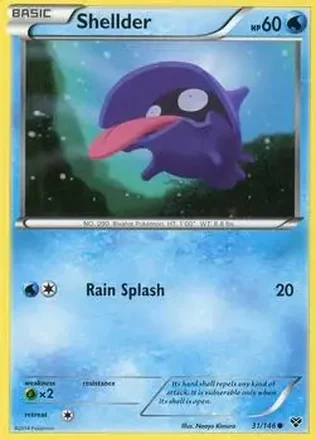 2014 Pokemon XY #31/146 - カスミのシェルダー