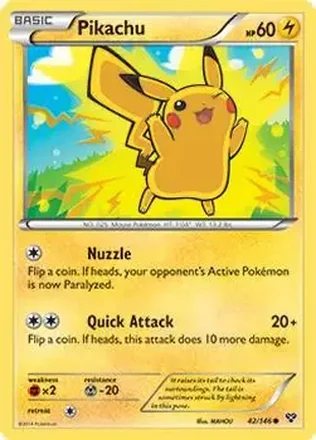 2014 Pokemon XY #42/146 - Pikachu