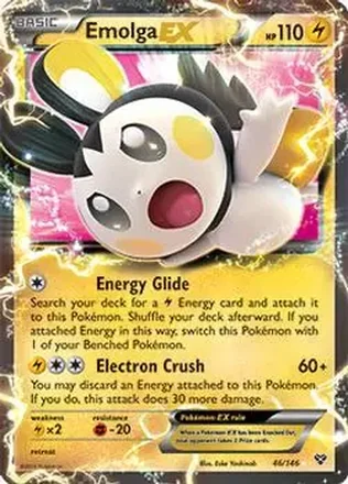 2014 Pokemon XY #46/146 - Emolga