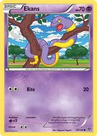 2014 Pokemon XY feature card