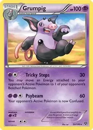 2014 Pokemon XY feature card