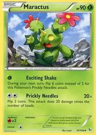 2014 Pokemon XY Flashfire #10/106 - Maractus