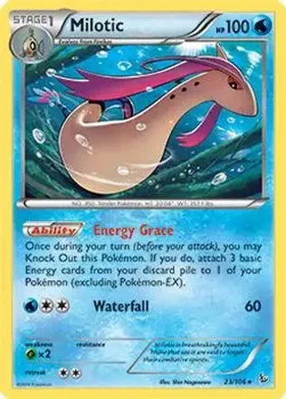 2014 Pokemon XY Flashfire #23/106 - Cynthia's Milotic
