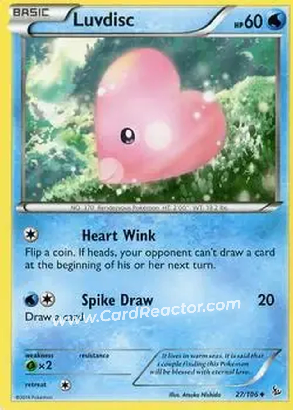 2014 Pokemon XY Flashfire #27/106 - ラブカス