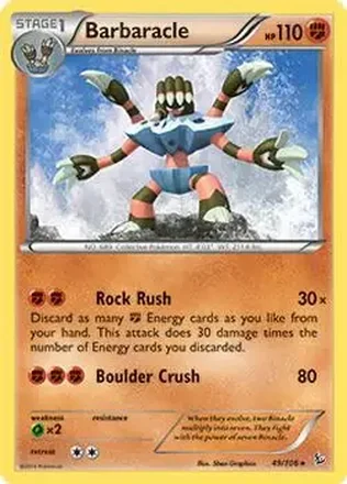 2014 Pokemon XY Flashfire feature card