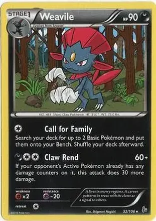 2014 Pokemon XY Flashfire feature card