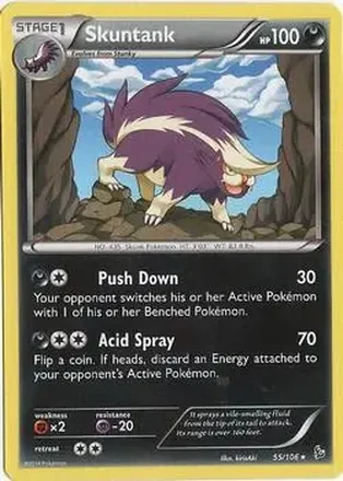 2014 Pokemon XY Flashfire feature card