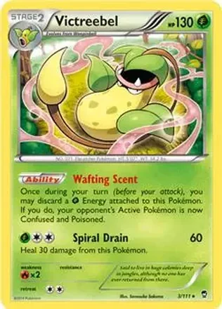 2014 Pokemon XY Furious Fists #3/111 - Victreebel