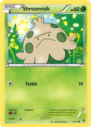 2014 Pokemon XY Furious Fists #6/111 - キノココ