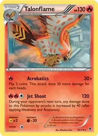 2014 Pokemon XY Phantom Forces #10/119 - ファイアロー