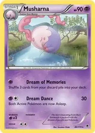 2014 Pokemon XY Phantom Forces feature card