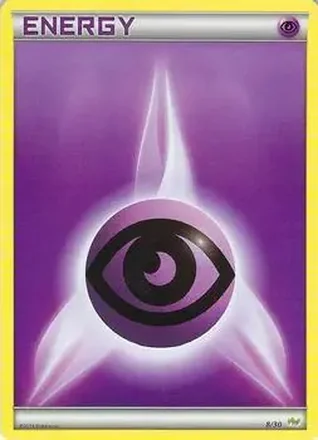 2014 Pokemon XY Trainer Kit Noivern Half Deck #8/30 - Psychic Energy