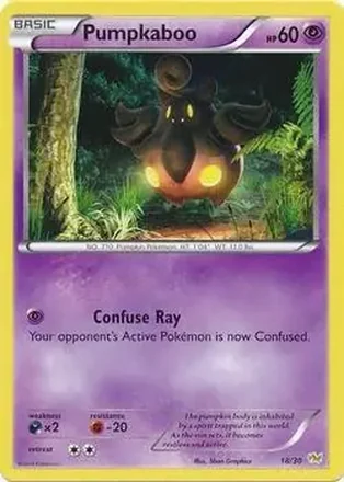 2014 Pokemon XY Trainer Kit Noivern Half Deck #11/30 - Pumpkaboo