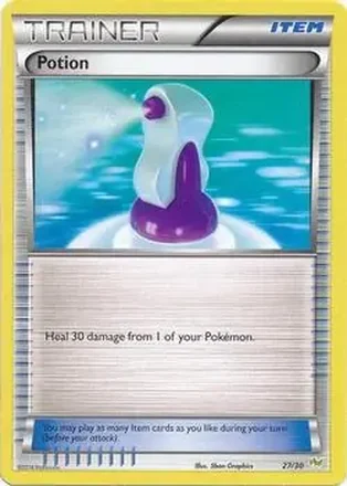 2014 Pokemon XY Trainer Kit Noivern Half Deck #15/30 - Potion