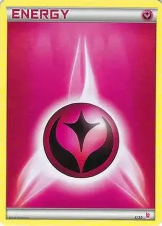2014 Pokemon XY Trainer Kit Sylveon Half Deck #5/30 - Fairy Energy