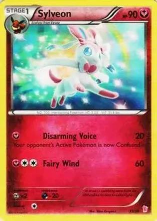 2014 Pokemon XY Trainer Kit Sylveon Half Deck #15/30 - Sylveon ex