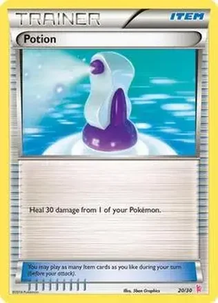2014 Pokemon XY Trainer Kit Sylveon Half Deck #20/30 - Potion