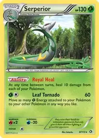 2013 Pokemon Black & White Legendary Treasures feature card