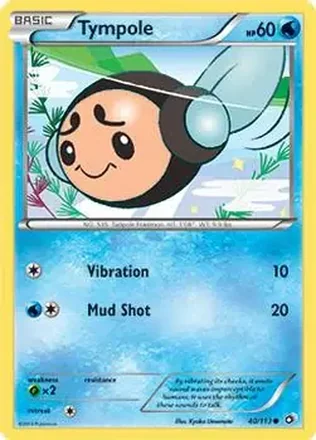 2013 Pokemon Black & White Legendary Treasures feature card