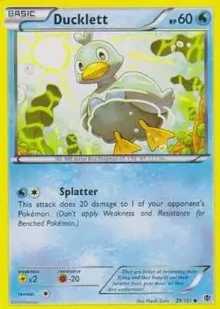 2013 Pokemon Black & White Plasma Blast feature card